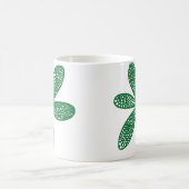 Mug Jolie Fleur - Vert Forêt (Centre)