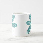 Mug Jolie Fleur - Vert Océan (Centre)