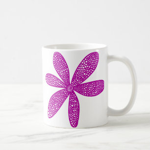 Mug Jolie Fleur - Violet profond