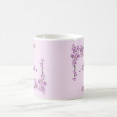 Mug Jolie floraison de cerisiers roses (Centre)