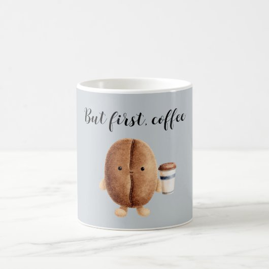 Mug Jolie Graine de Café Mais D'abord Café (Centre)