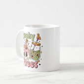 Mug Jolie Halloween Éffrayant et doux dire (Devant gauche)