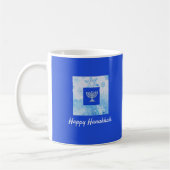 Mug Jolie Hanoukka Bleue (Gauche)