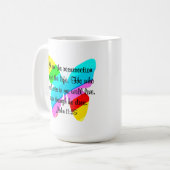MUG JOLIE JOHN 11:25 CONCEPTION DE BOUTEILLE DE PLANCH (Devant gauche)