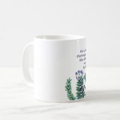 Mug Jolie John 3:16 Jolie citation chrétienne florale (Devant gauche)