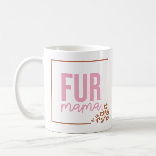 Mug Jolie maman fourrure (Gauche)