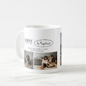 Mug Jolie Maman Joyeuse Fête des mères Photo Collage C (Devant gauche)