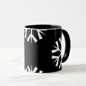 Mug jolie motif SNOWFLAKE | (Devant droit)