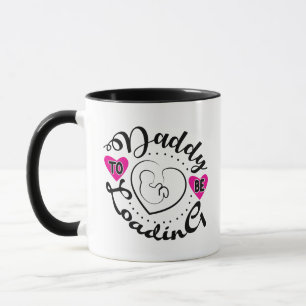 Mug Jolie œuvre d'art sur le thème de futur papa