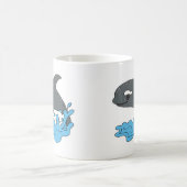 Mug jolie orque de dessin animé (Centre)