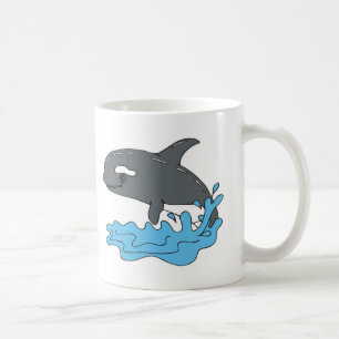 Mug jolie orque de dessin animé