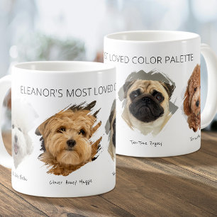 Mug Jolie palette de couleurs de photo personnalisée P