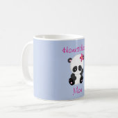 Mug Jolie Panda Homeschool Maman (Devant gauche)
