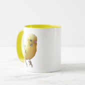 Mug Jolie Parakeet Jaune Amical Animaux de compagnie P (Devant gauche)