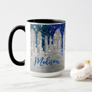 Mug Jolie Parties scintillant bleue moderne Drivers mo