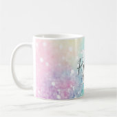Mug Jolie Parties scintillant Holographique Iridescent (Gauche)