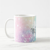Mug Jolie Parties scintillant Holographique Iridescent (Gauche)