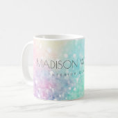 Mug Jolie Parties scintillant Holographique Iridescent (Devant gauche)