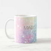 Mug Jolie Parties scintillant Holographique Iridescent (Gauche)