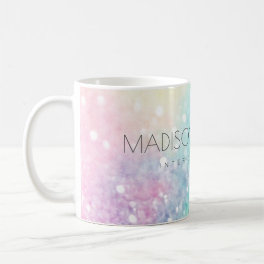 Mug Jolie Parties scintillant Holographique Iridescent (Gauche)