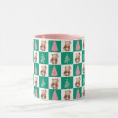 Mug Jolie peluche Oear Père Noël Joyeuse fête des arbr (Centre)