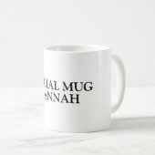 Mug Jolie personnalisation café co-travailleurs des en (Devant droit)