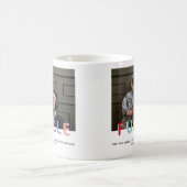 Mug Jolie photo de typographie Funcle moderne (Centre)