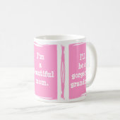 Mug Jolie progression bébé. Customise-toi ! (Devant droit)