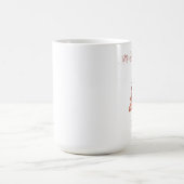 Mug Jolie Red Faux Foil Thème Arbre de Noël (Centre)