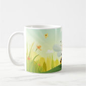 Mug Jolie Reine Abeille Avec Votre Nom (Gauche)