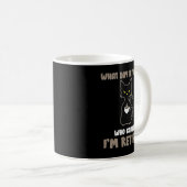 Mug Jolie retraite de chats Ce qui est aujourd'hui qui (Devant droit)