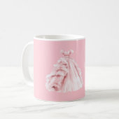 Mug Jolie robe rose (Devant gauche)