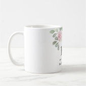 Mug Jolie rose Floral femmes 100e anniversaire Cadeau (Gauche)