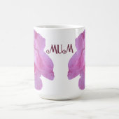 Mug Jolie rose rose maman florale simple moderne desig (Centre)