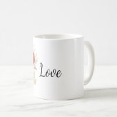 Mug Jolie Rose Rouge  (Devant droit)