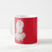 Mug jolie silhouette victorienne (Devant gauche)