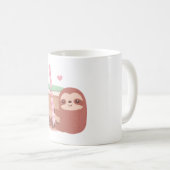 Mug Jolie Sloth aime Boba Tea (Devant droit)