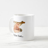 Mug Jolie Sloth Pénétrée | Ajouter votre photo et votr (Devant gauche)