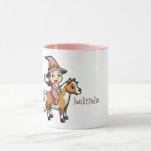 Mug Jolie sorcière à cheval (Centre)