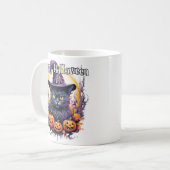 Mug Jolie Sorcière de chat Little Kitty (Devant gauche)