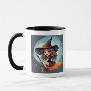 Mug Jolie sorcière d'Halloween