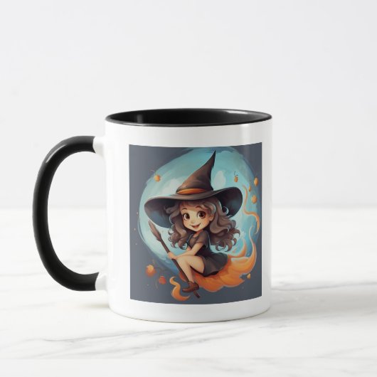 Mug Jolie sorcière d'Halloween (Gauche)