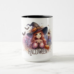 Mug Jolie sorcière d'Halloween