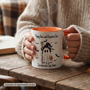 Mug Jolie Sorcière Fantôme Halloween