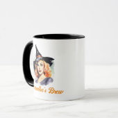 Mug Jolie sorcière rousse (Devant gauche)