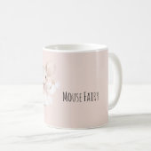 Mug Jolie souris fée ailes roses (Devant droit)