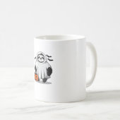 Mug Jolie T-shirt Halloween Sloth Adorable et Éffrayan (Devant droit)