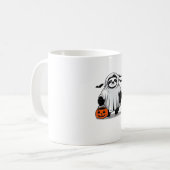 Mug Jolie T-shirt Halloween Sloth Adorable et Éffrayan (Devant gauche)