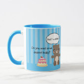 Mug Jolie Teddy Bear Kids Funny Plaisanterie (Gauche)
