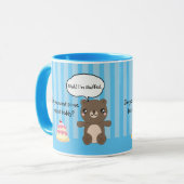 Mug Jolie Teddy Bear Kids Funny Plaisanterie (Devant gauche)
